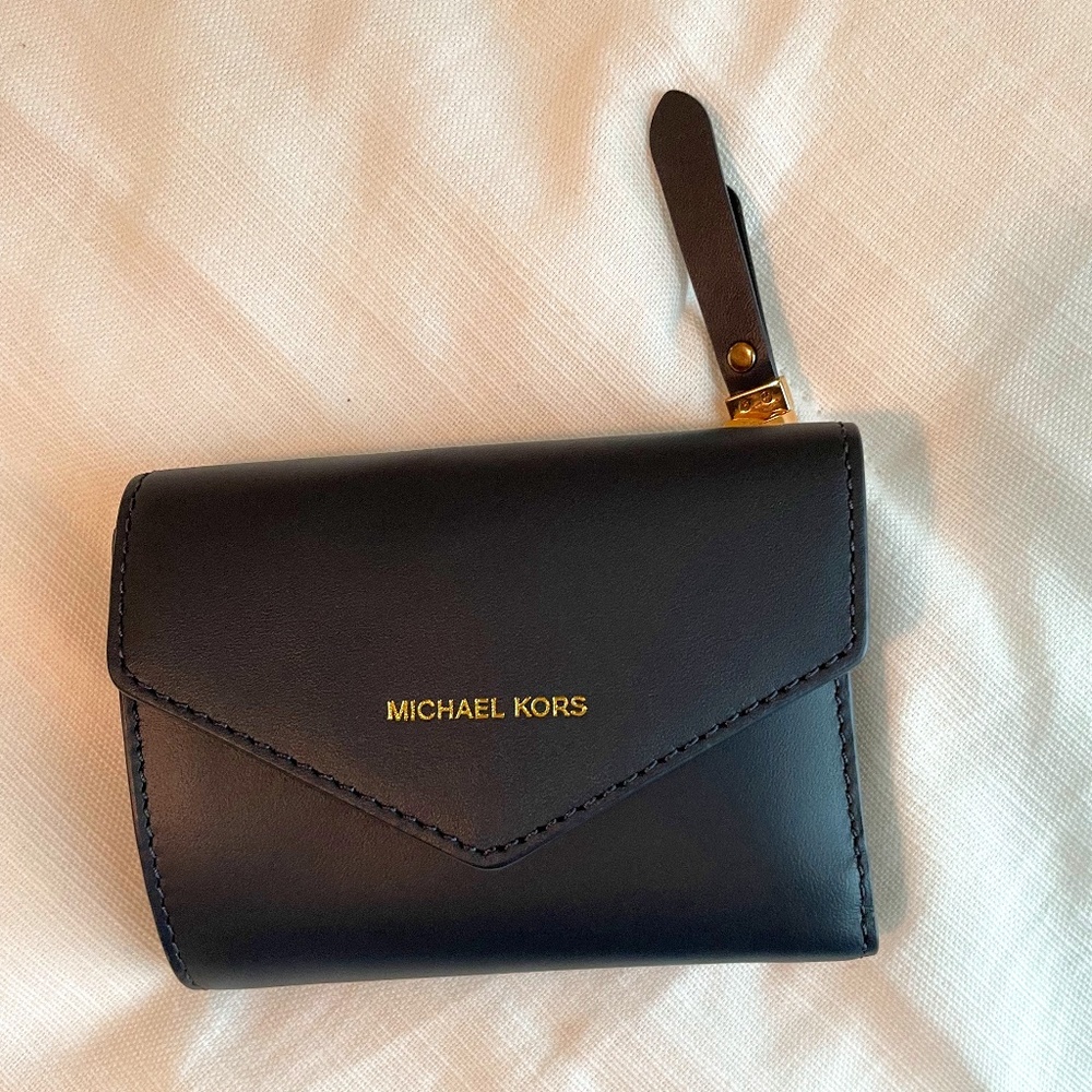 Michael Kors Blakely Small Card Wallet Navy